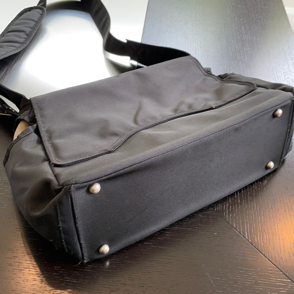 Diaper Bag - LOOM - MENS - Black + Khaki